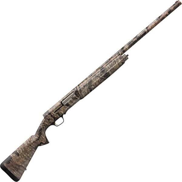 Browning A5 12 Gauge Semi Auto Shotgun 26" Vent Rib Barrel 3.5" Chamber 4 Rounds FO Front Sight Synthetic Stock Realtree Timber Camo Finish