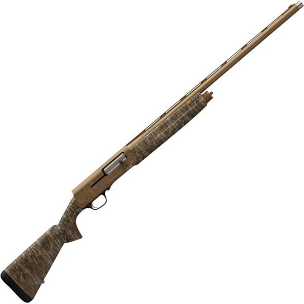 Browning A5 Wicked Wing 12 Gauge Semi Auto Shotgun 26" Vent Rib Barrel 3.5" Chamber 4 Rounds FO Front Sight Mossy Oak Bottomland Camo Synthetic...