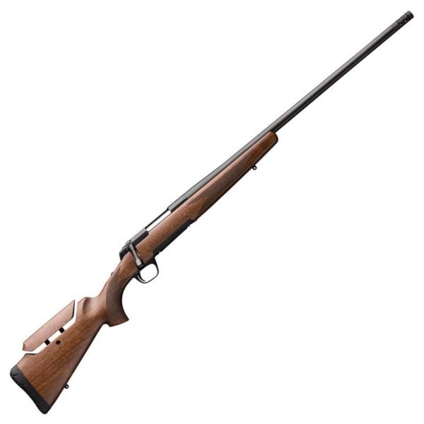 Browning X-Bolt Hunter LR .300 Win Mag Bolt Action Rifle 26" Barrel 3 Rounds Detachable Rotary Magazine Walnut Checkered Stock Matte Blued Barrel