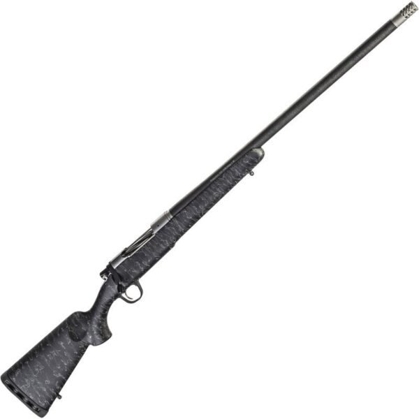 Christensen Arms Ridgeline 7mm-08 Rem Bolt Action Rifle 24" Threaded Barrel 4 Rounds Carbon Fiber Composite Sporter Black/Gray Stock Carbon Fiber/SS