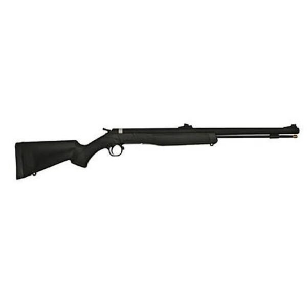 CVA Wolf Break Action Single Shot Black Powder Rifle .50 Caliber 24" Barrel Iron Sights Black Synthetic Stock Blued Finish PR2110VP