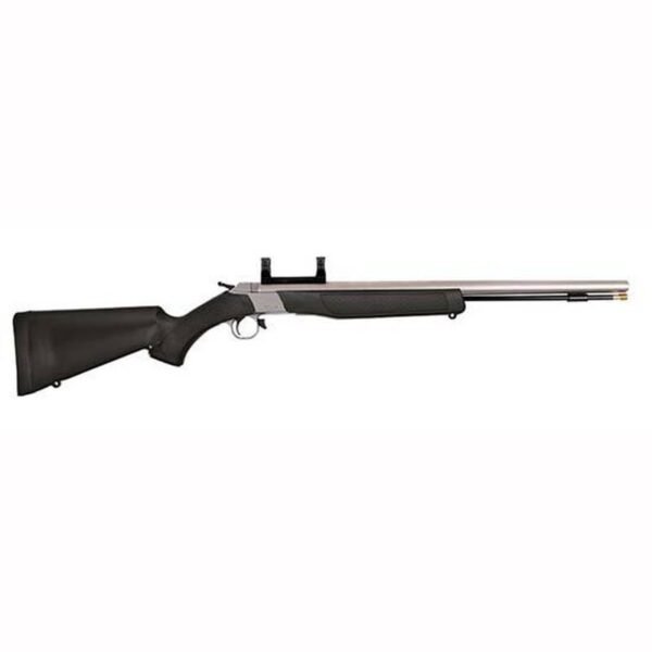 CVA Wolf Muzzleloader Rifle .50 Caliber 24" Barrel with Dead On Scope Mount Composite Stock Black Finish PR2110SM